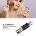 thumbnail image 3 of Powder Brush, Black Rotating Handle  Brush  for Makeup, 3 of 8