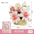 thumbnail image 1 of Mini cesta de flores, adornos, plantas en macetas, ramo eterno, bloques de construcción, decoración de bonsái DIY, modelo de juguete, regalos para niños y adultos, 1 of 4
