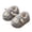 Grey, variant on GobdXE Cute Cartoon Sheep Kids Fuzzy Closed Back Slippers Warm Indoor House Slippers for Home Wear Size:5.5-6 Years