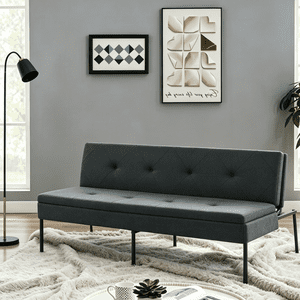 Gewnee 63.39" Futon Sofa Bed, 5-Position Adjustable Sleeper