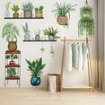 thumbnail image 3 of Farcauo Plant Wall Decals Peel and Stick Wall Stickers & Murals Plant Wall Stickers for Bedroom Living Room Bathroom Kitchen Plant Wall Decals Art Decor for Wall Boho Decorative Wall Stickers, 3 of 5