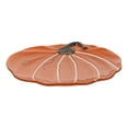 thumbnail image 3 of MasteelfCA 1Pc Creative Pumpkin Shaped Plate Ceramic Breakfast Holder for Table (Yellow), 3 of 7