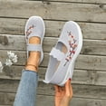 thumbnail image 7 of Orthopedic Shoes Women,Orthopedic Walking Shoes for Women, Woven Orthopedic Breathable Soft Sneaker Non-Slip Arch Support Anti-Skid Slip On Wide & Bulky Sports Shoes,Gray,6, 7 of 7