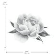 thumbnail image 3 of Roommates Black Peonies Giant Peel & Stick Wall Decals, 3 of 4