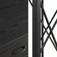 thumbnail image 5 of 55-75 Gallon Fish Tank Stand | Aquarium Stand with Power Outlet, 3-Tier Storage Shelf for Fish Tank, Turtle & Reptile Terrarium, Black, 5 of 6