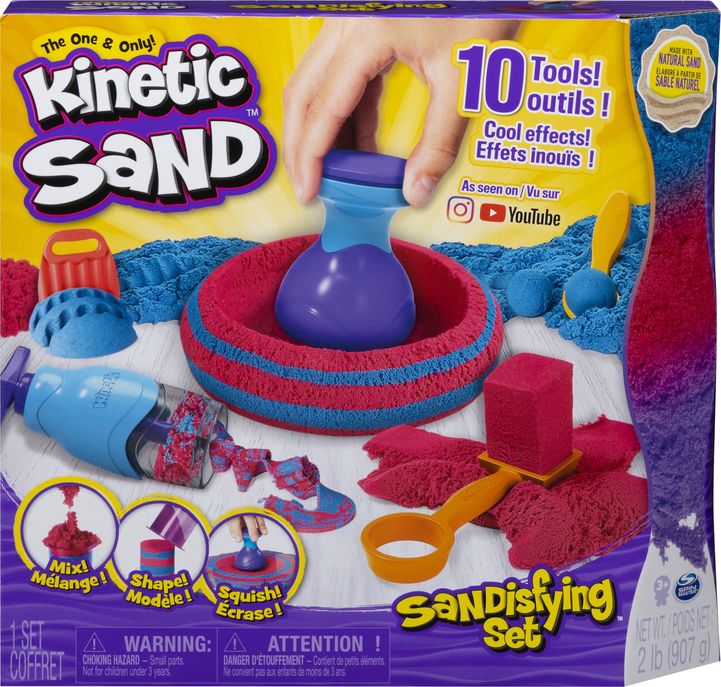 RR Magic Sand Kinetic Arts & Crafts Creative Play Activity Learning Toy Shapes 