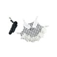 thumbnail image 1 of facefd Rabbit Vest Harness Leash Set Clothes Soft Pet Costume Small Animal Ferret Black White S, 1 of 7