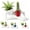 Red, variant on Funny Plant Pots, Resin Unique Planters Lying Down Figure, Funny Succulent Garden Pots, Goofy Plant Pots Lazy Guy Face Planter Pot, Face Planters for Home Office Desk Decor