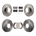 thumbnail image 1 of Transit Auto Front Rear Disc Brake Rotors Ceramic Pads and Drum Kit for Car Toyota Tacoma K8T-103703, 1 of 11