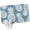 Blue Gray, Slate, White, variant on Runner Rug for Hallway Kitchen, Yellow Pineapple Absorbent Non Slip Washable Rug, Tropical Summer Botanical Fruits Low Profile Laundry Room Runners for Kitchen Island, Corridor, 31.5x63 In