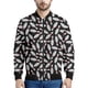 thumbnail image 3 of Chaquetas con estampado 3D de bolos para hombre, sudadera holgada deportiva de moda para primavera y otoño, chaqueta bomber informal con cremallera para la calle, 3 of 5