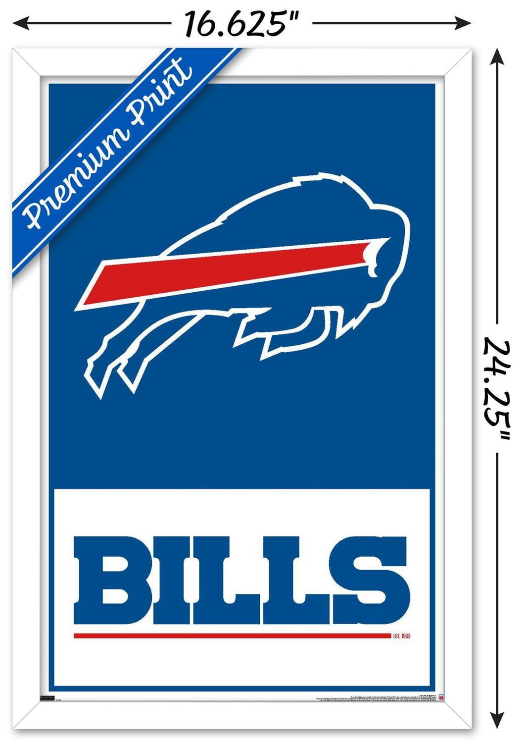NFL Buffalo Bills - Logo 21 Wall Poster