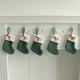 thumbnail image 3 of Calcetines tejidos nuevos, calcetines de lana con letras bordadas, bolsas de regalo de dulces para niños, calcetines verdes de Navidad, bolsas de regalo, 3 of 4