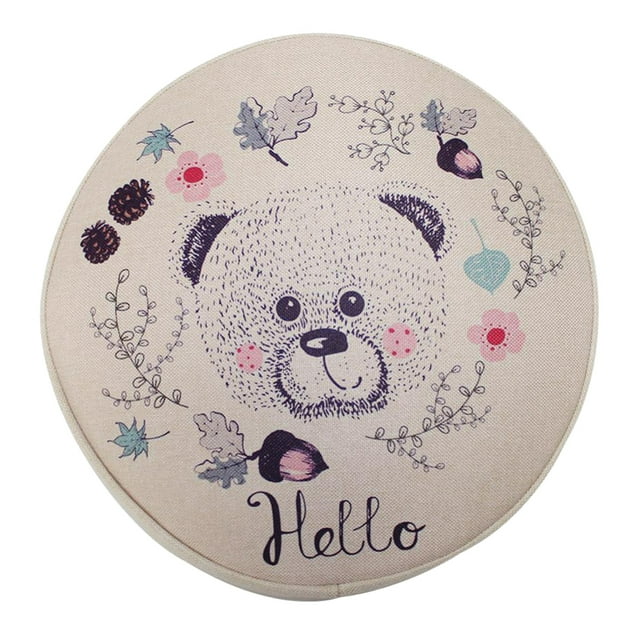 Funda de Taburete de Silla forma forma forma Decoración de Estilo_2