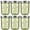 Green, variant on WELLIFE FESTIVE 6-Pack 16 oz Wide-Mouth Glass Mason Jars, Purple with Airtight Lids, for Canning, Food Storage, Fermenting, Pickling & Diy Crafts
