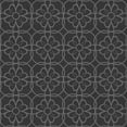 thumbnail image 1 of Ahgly Company Machine Washable Indoor Square Transitional Charcoal Black Area Rugs, 4' Square, 1 of 7