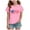 Pink, variant on eileial Kids USA Shirt for Girls 4th of July Shirts American Flag Tshirt Patriotic Top Independence Day Outfit,Beige 5-6 Years