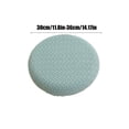 thumbnail image 3 of Aihimol Round Stool Cover 12-14" Round Seat Covers for Bar Stools,Luxurious Fabric Stretchable,Washable Jacquard Dustproof Stool Seat Slipcover (Mint Green), 3 of 6
