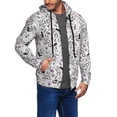 thumbnail image 2 of Honeii Cowboy Print Hoodies for Men, Pullover & Full Zip, Breathable Zip up Hoodie, Sweatshirt-Medium, 2 of 5