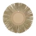 thumbnail image 6 of DecMode 32" x 32" Brown Starburst Wall Mirror, 6 of 7