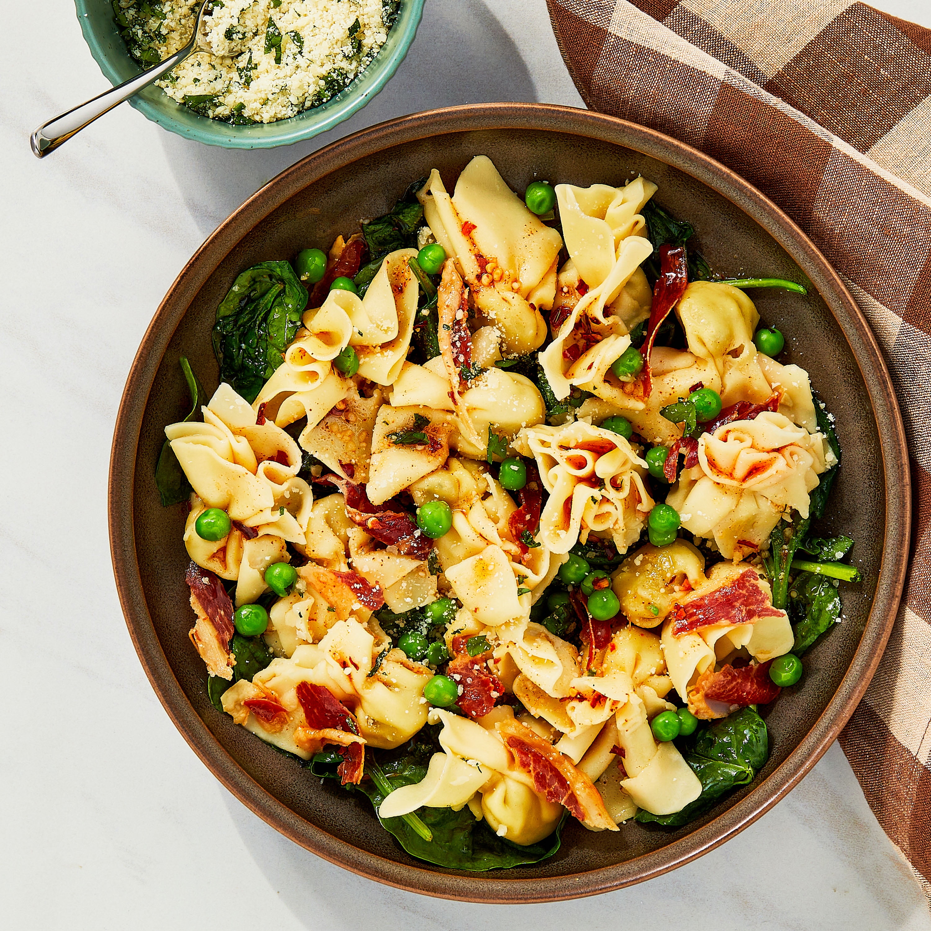 Marketside Italian Basil and Parmesan Cheese Sacchetti, Fresh Artisanal Pasta, 9 oz