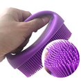 thumbnail image 4 of Paquete de 2 Cepillos de Baño de Silicona Suave Sincero Exfoliante Higiénico, 4 of 5