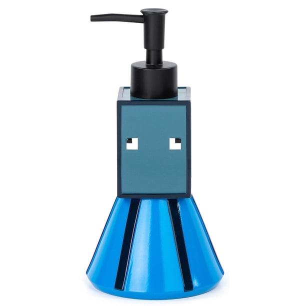 Dispensador de jabón Jay Franco Minecraft Blue Squid Resin