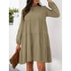 thumbnail image 5 of Vestido acampanado de manga larga para mujer MABOTO Vestido, 5 of 7