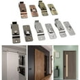 thumbnail image 3 of 2 Pcs Door Latch-Right Angle Sliding Door Lock Home Safety Locker 90 Degree, 3 of 5