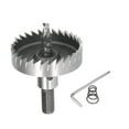 thumbnail image 4 of Abridor de sierras de corona, taladro de corona de alta velocidad de 53 mm, herramientas de corte de metal, kit de sierra de corona diseñado para el futuro, 4 of 8