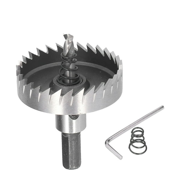 Taladro perforador, taladro perforador de alta velocidad, herramientas de corte de metal de 53 mm, kit de sierra perforadora, diseño revolucionario