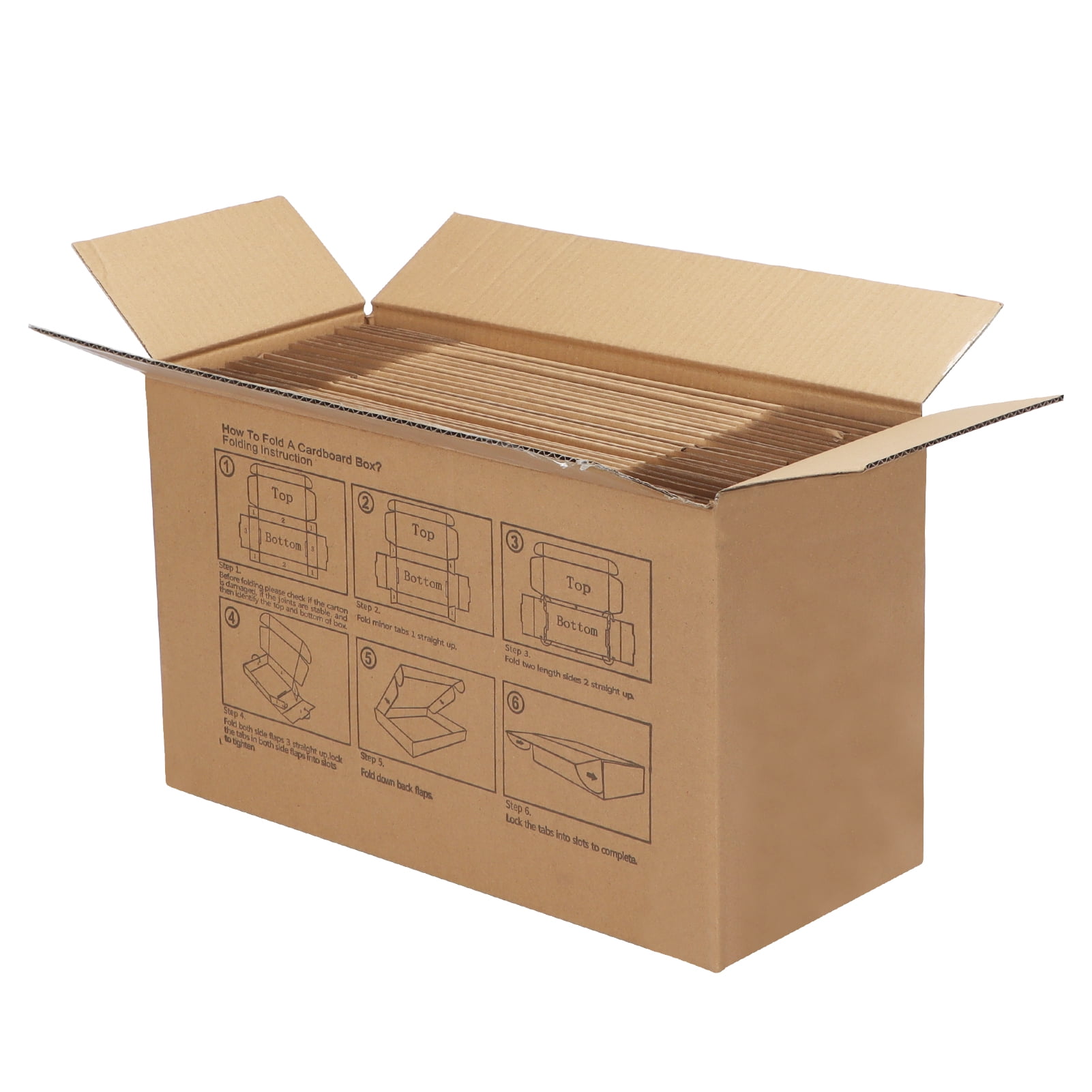(25 pack)10x7x3 incheses Shipping Boxes, Small Corrugated Cardboard Box for Mailing Packing Literature Mailer, Brown