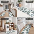 thumbnail image 5 of Blue Boho Tribal Feathers Pattern Kitchen Rugs Sets Of 3,Kitchen Runner Rugs Non Skid Washable,Decorative Kitchen Floor Mats for Kitchen,Sink,Laundry,17"x30"+ 17"x47" + 17"x59", 5 of 6