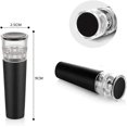 thumbnail image 4 of 3 piezas de tapón de vino, kits de bomba de vacío, tapón de silicona para botella de vino con bomba de ahorro de vino al vacío, 4 of 5