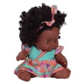 thumbnail image 4 of Bebé 20cm Reborn Baby Doll Realista Baby Doll Juguete Pelo Rizado Simulación Muñeca Colección Juguete Regalo, 4 of 7