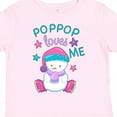 thumbnail image 4 of Inktastic My Pop Pop Loves Me Cute Snow Baby Boys or Girls Toddler T-Shirt, 4 of 5