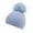 Sky Blue, variant on Huowey Baby Children For Knitted Knitted Hat Boys And And Warm Winter For Girls Hat Autumn Woolen Hat Soft Dailywear, 1-2 Years