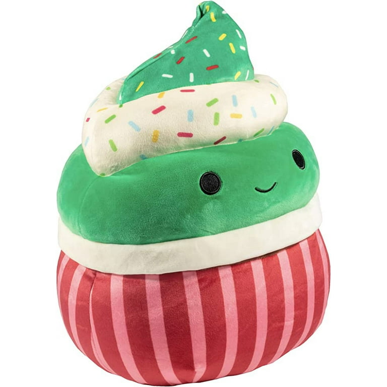 Squishmallow 5 Inch Chantal the Cupcake Christmas Plush Toy - Owl