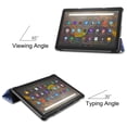 thumbnail image 4 of Case for All-New Fire HD 10 & HD 10 Plus Tablet (11th Generation, 2021 Release), Slim Lightweight Faux Leather Smart Trifold Stand Cover with Auto Wake/Sleep, Starry Night, 4 of 8