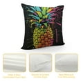 thumbnail image 4 of Chilfamy  Pineapple Decorative Throw Pillow Cover, Rainbow Tropical Fruit Pineapple Double-Sided Pillow Case Couch Pillow Cushion Covers Pillowcase for Men Woman 22x22in, 4 of 5