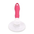 thumbnail image 4 of BIMZUC Pet Hair Brush Self Cleaning Massage Painless Round Needle Cat Dog Grooming Slicker Brush Pink Shedding Comb For Medium Long Short Hair Puppies Kittens (7 in / 17.7 cm), 4 of 5