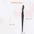 thumbnail image 3 of Unique Bargains 6pcs Eyebrow Razor for Women Facial Razor Stainless Steel Eyebrow Trimmer with Small Eyebrow Comb Black, 3 of 7