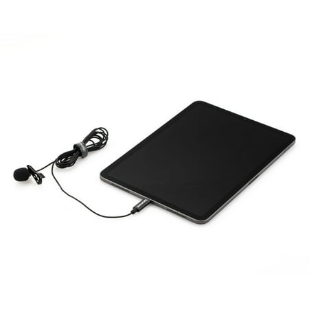 Saramonic - Lavalier Mic w/ USB-C Output, 6.6' Cable & USB Adapter for Mobile Devices & Computers