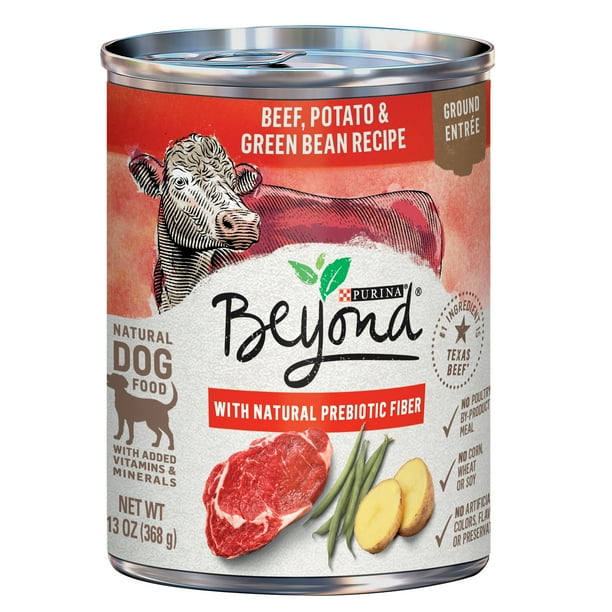 Purina Beyond Natural Wet Dog Food Pate, Grain Free Beef
