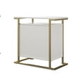 thumbnail image 2 of CosmoLiving by Cosmopolitan Camila Bar Cabinet, White, 2 of 9