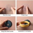 thumbnail image 4 of Hair Dryer Holder Wall Mount Hair Dryer Handing Rack Organizer For Hair Blower, 4 of 5