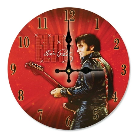 Elvis Presley 1968 Comeback Concert Wall Clock