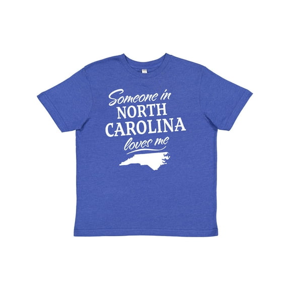 Inktastic Someone in North Carolina Loves Me Youth T-Shirt