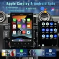 thumbnail image 2 of Podofo Single Din 9.5'' Car Stereo with Apple Carplay Android Auto HD Touch Screen Car MP5 Player Car Radio Bluetooth Mirror Link USB FM,with 12 LED Rear Camera, 2 of 8