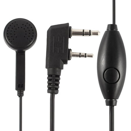 Unique Bargains Two Way Radio Walkie Talkie Earphone for Kenwood F7A D72E Motorola A10 HYT TC500